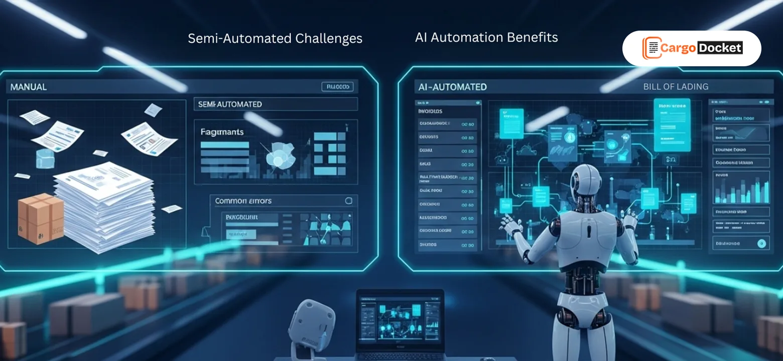 What Are the Benefits of Complete AI Automation Over Manual and Semi-Automated Freight Documentation?