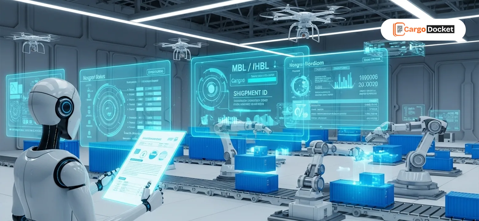 Order creation from MBL-HBL to shipment