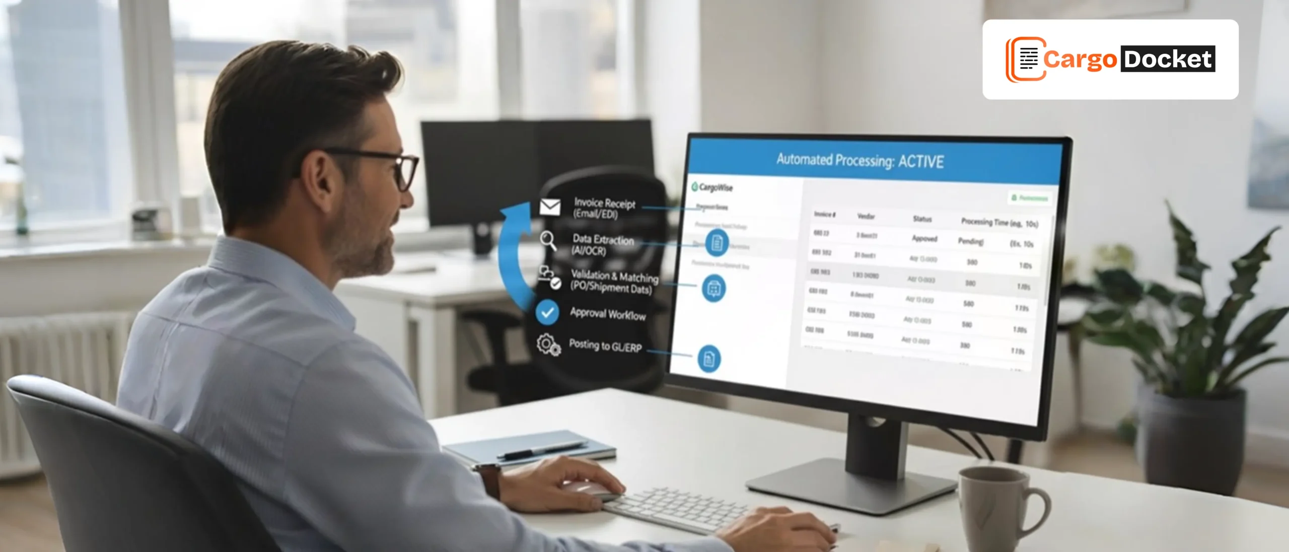 Real-Time Invoice Processing Automation for CargoWise Users