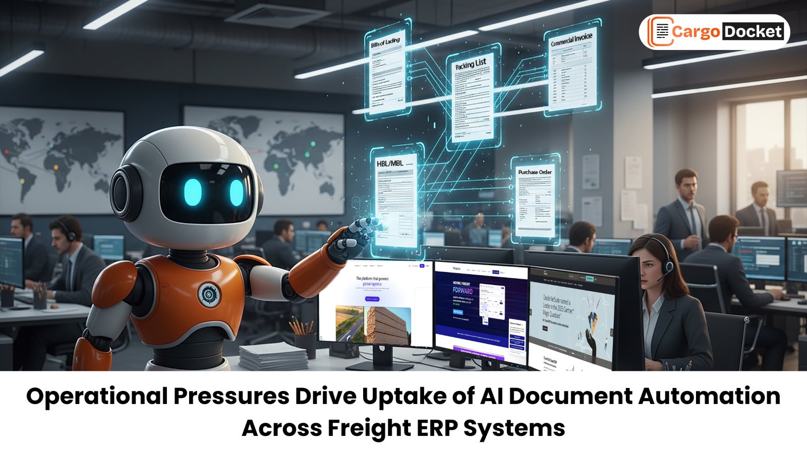 AI Document Automation across Freight ERP Systems