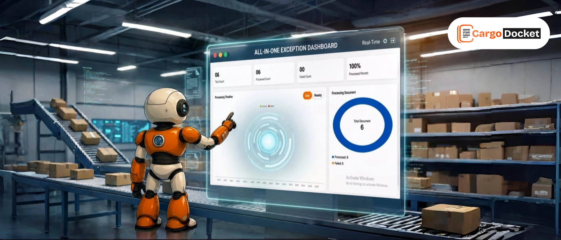 Discover how an all-in-one exception dashboard helps logistics teams identify, track, and resolve document errors while improving visibility.