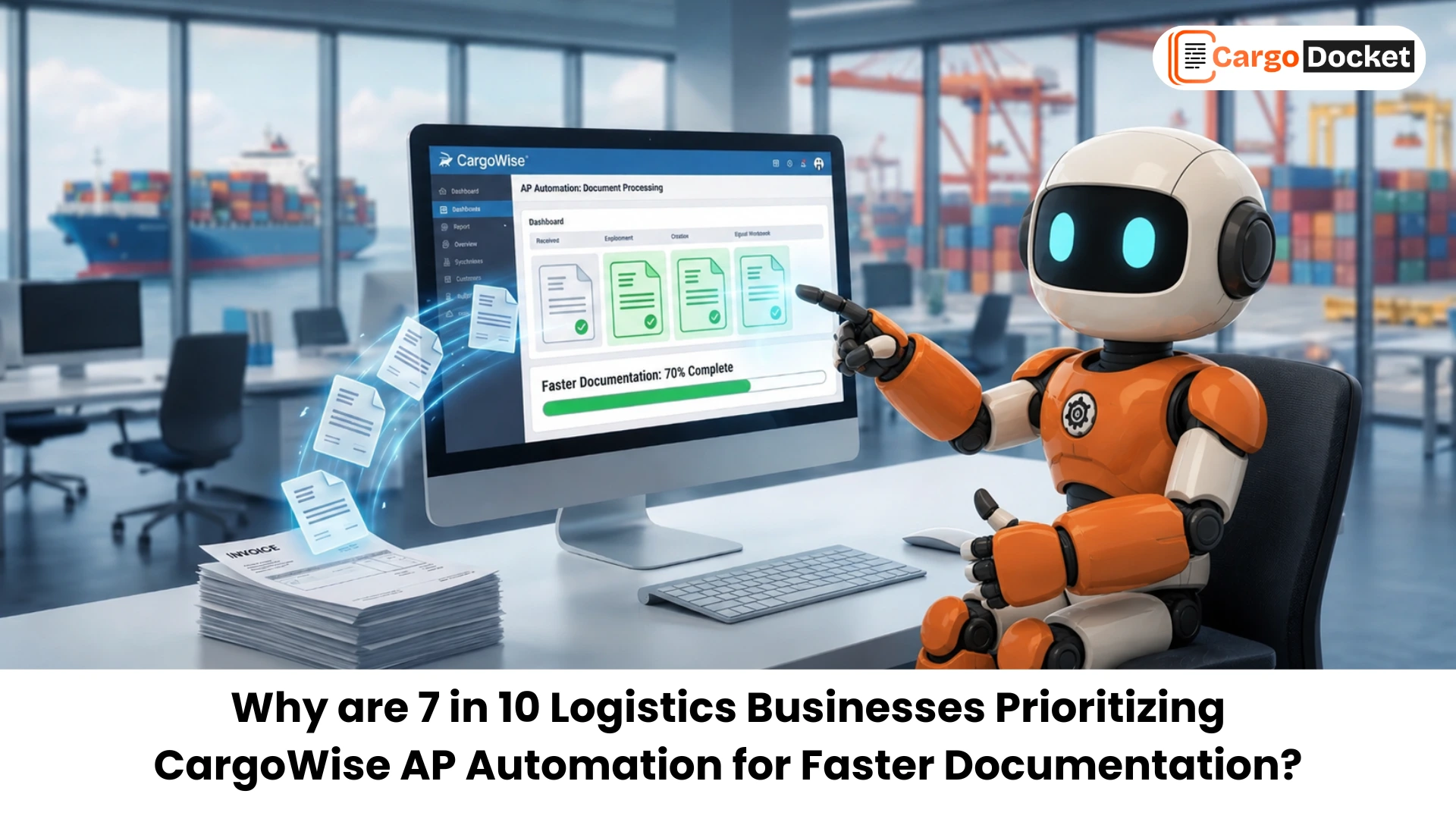 Discover why logistics businesses are adopting CargoWise AP automation to speed up documentation, reduce manual errors, and improve efficiency.