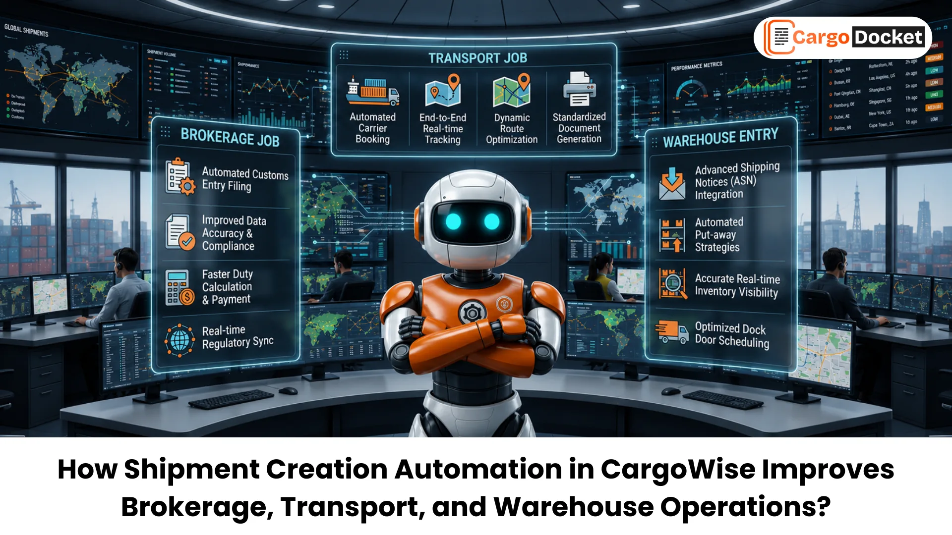 Shipment Creation Automation for CargoWise Operations