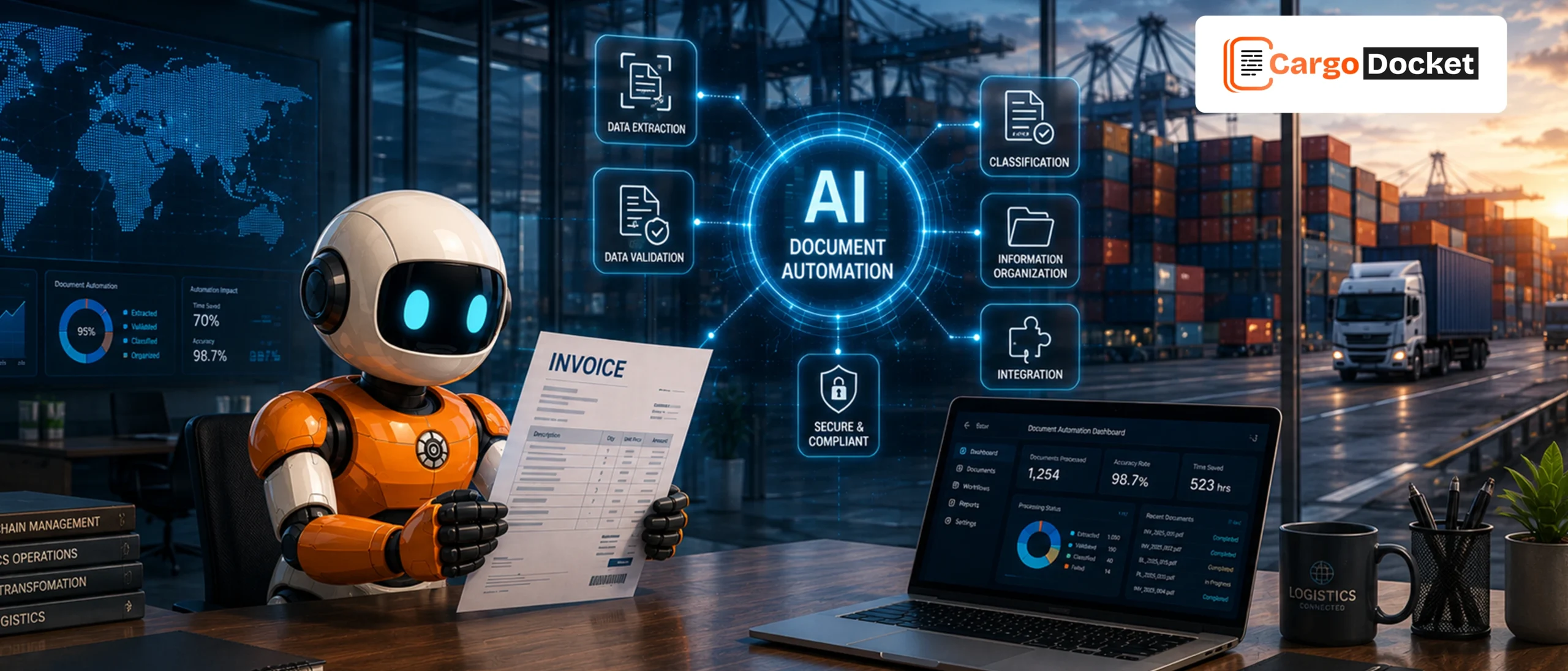 Everything Logistics Businesses Need to Know About AI Document Automation