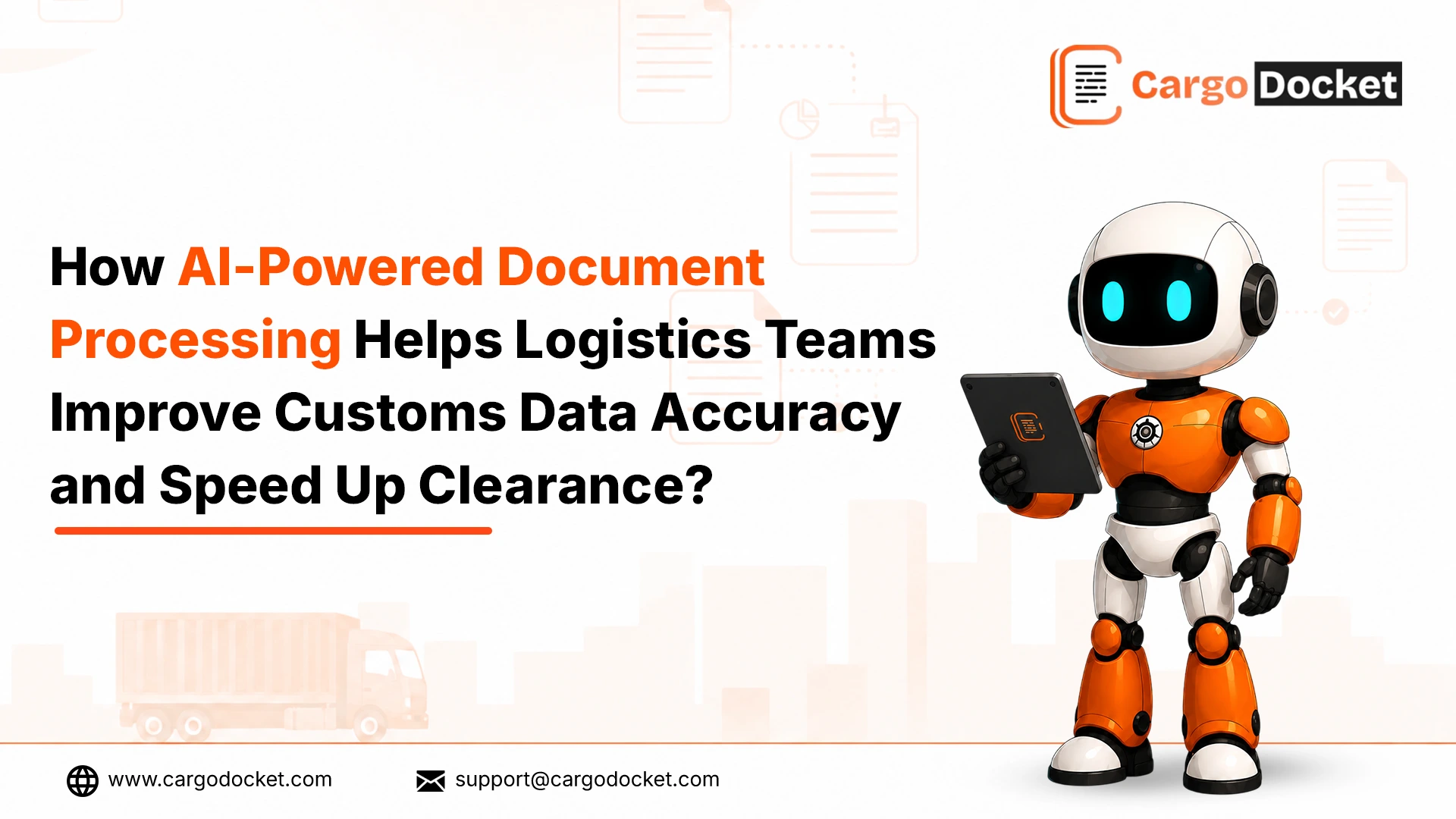 AI Customs Document Processing for Logistics Accuracy