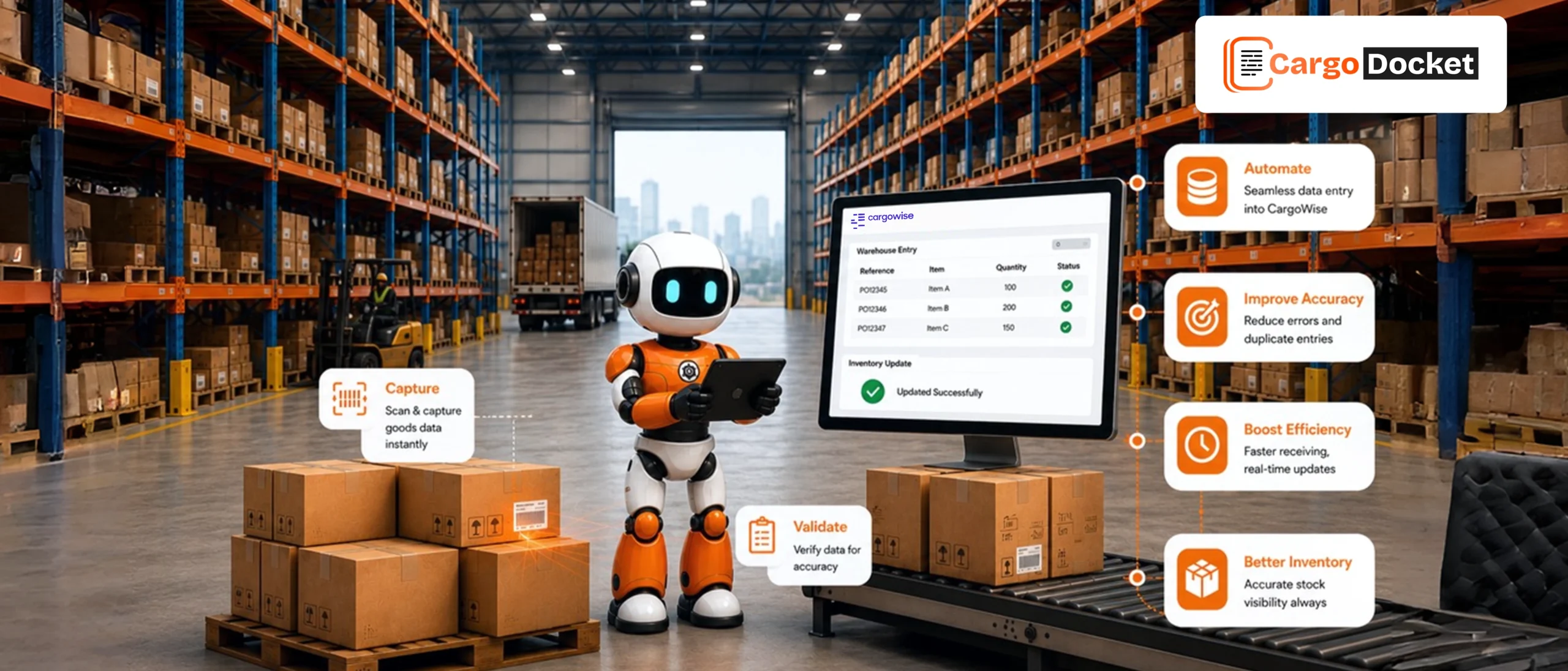 Improve Inventory with CargoWise Warehouse Automation