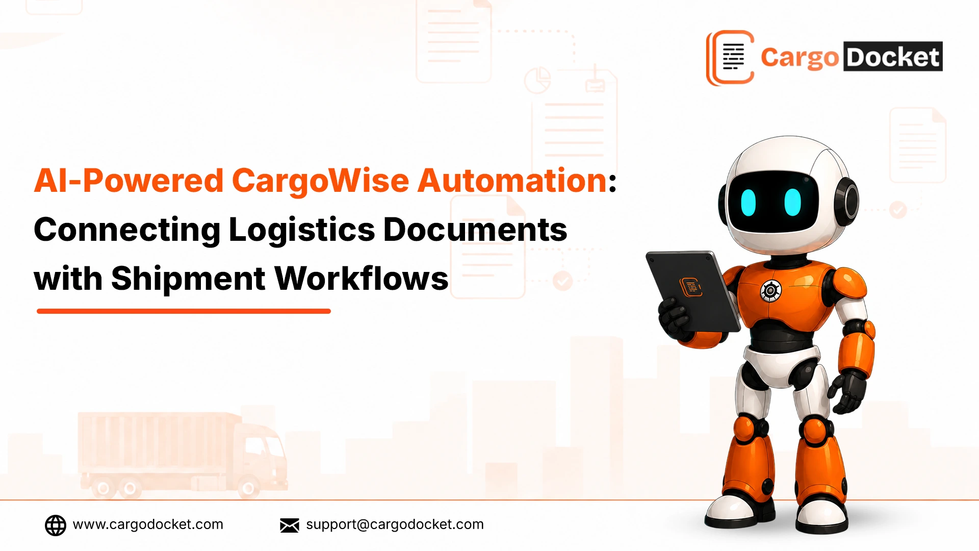 AI-Powered CargoWise Automation for Logistics Documents