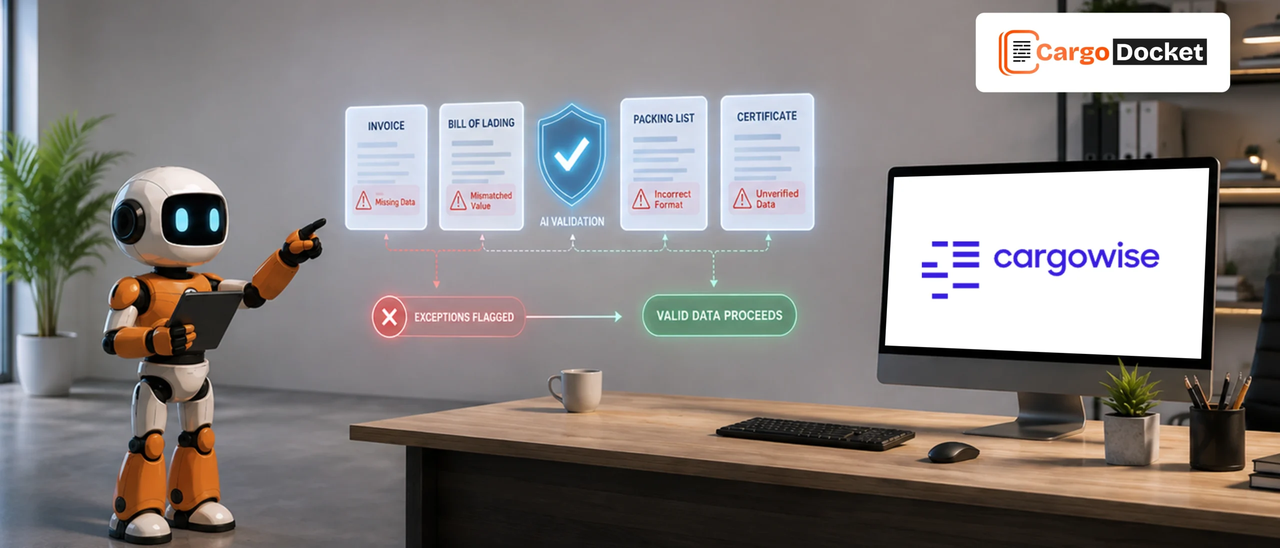 AI Exception Management for CargoWise Data Accuracy
