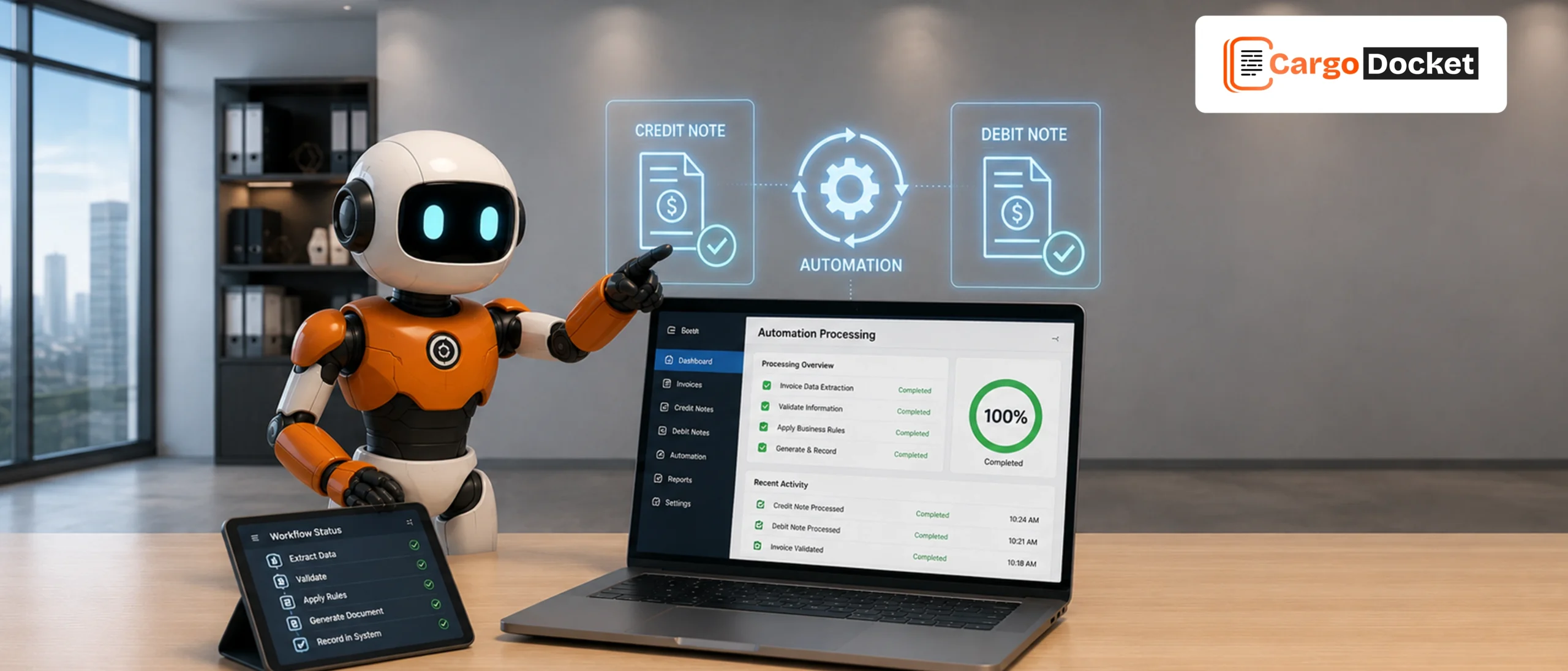 AI Automation for Credit and Debit Notes in CargoWise