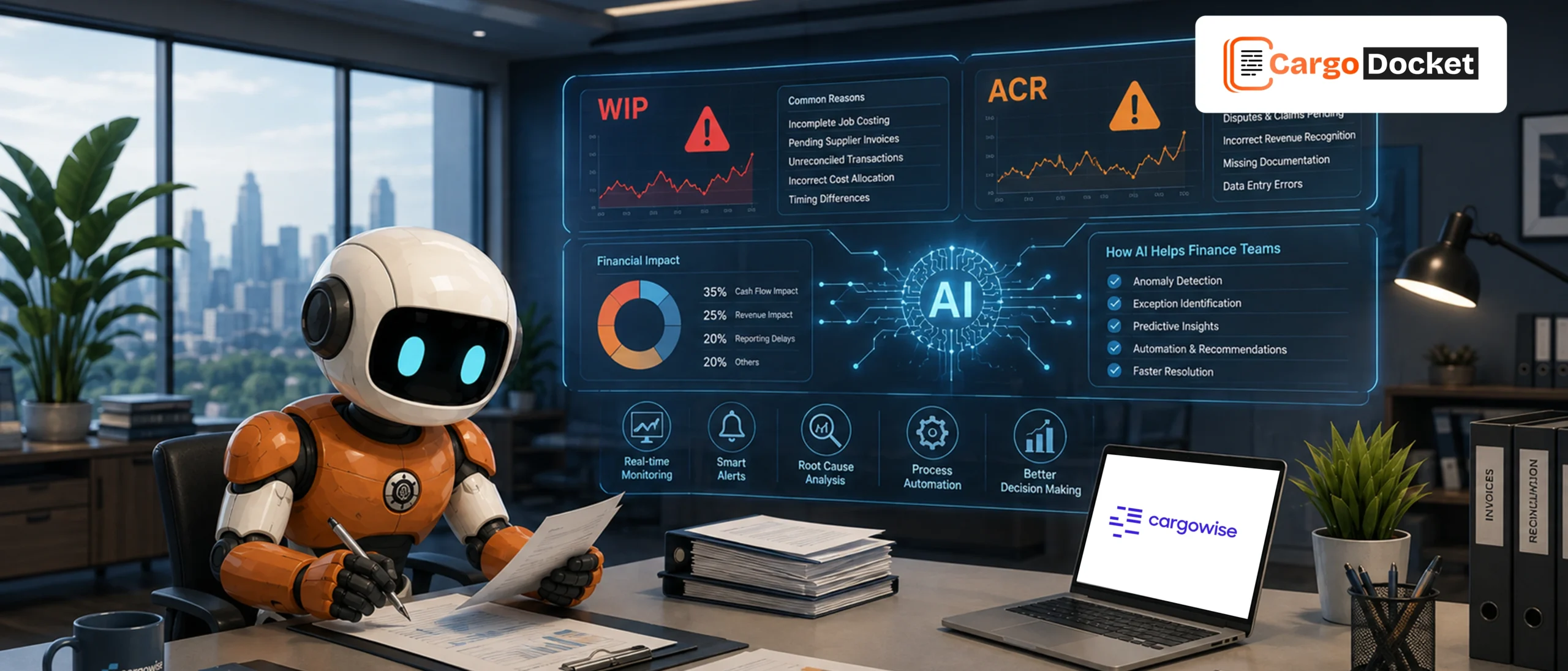 WIP and ACR Exceptions Happen in CargoWise