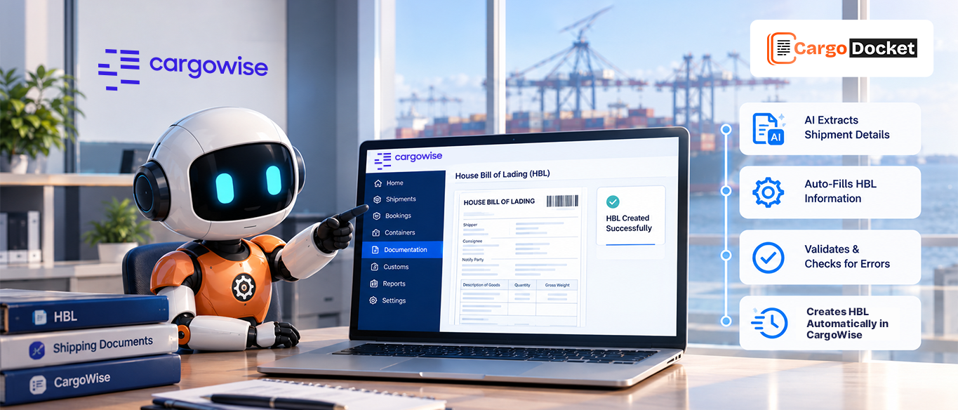 How can HBL Automation With AI Make House Bill Creation Easier in CargoWise?